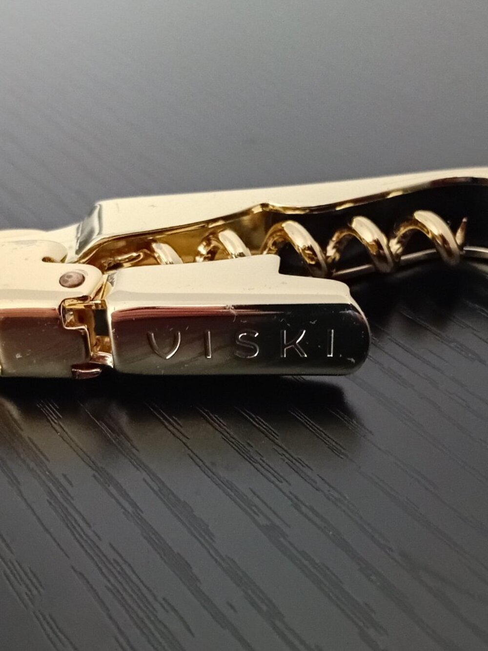 Viski° 24Kt Gold Plated Belmont Signature Waiter's Corkscrew